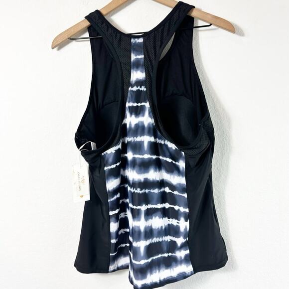 ANGEL SEASON BLACK WHITE STYLE 123Y2168 SWIMMING TANKINI SIZE 3XL BRAND NEW - Picture 2 of 7